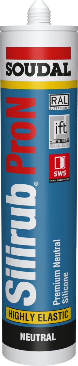 Soudal Silikon-Dichtstoff Silirub PRO N