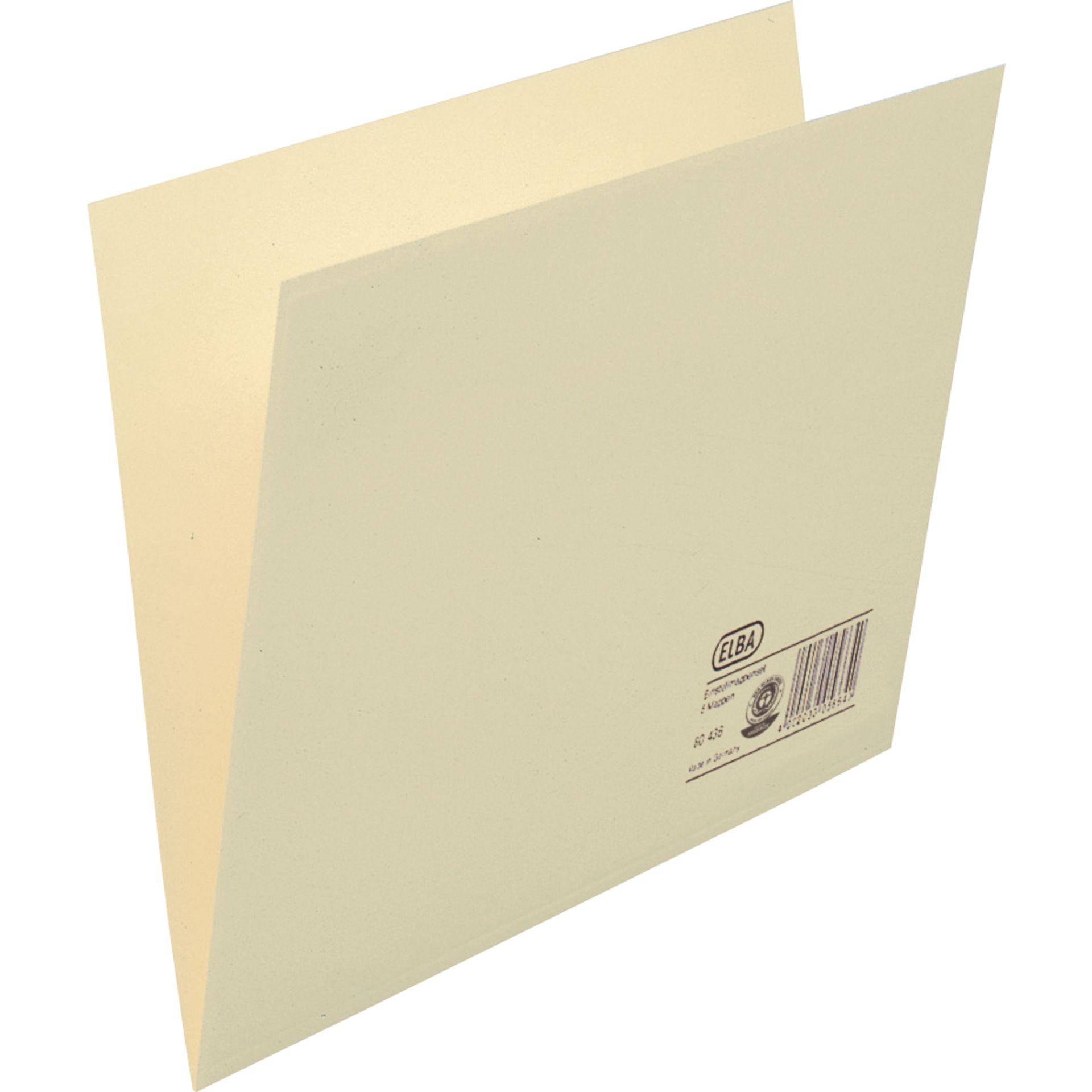 Einstellmappe DIN A4 180g Karton chamois 50 St./Pack.