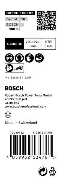 Bosch EXPERT Hard Nail Pallets S 1122 CHM