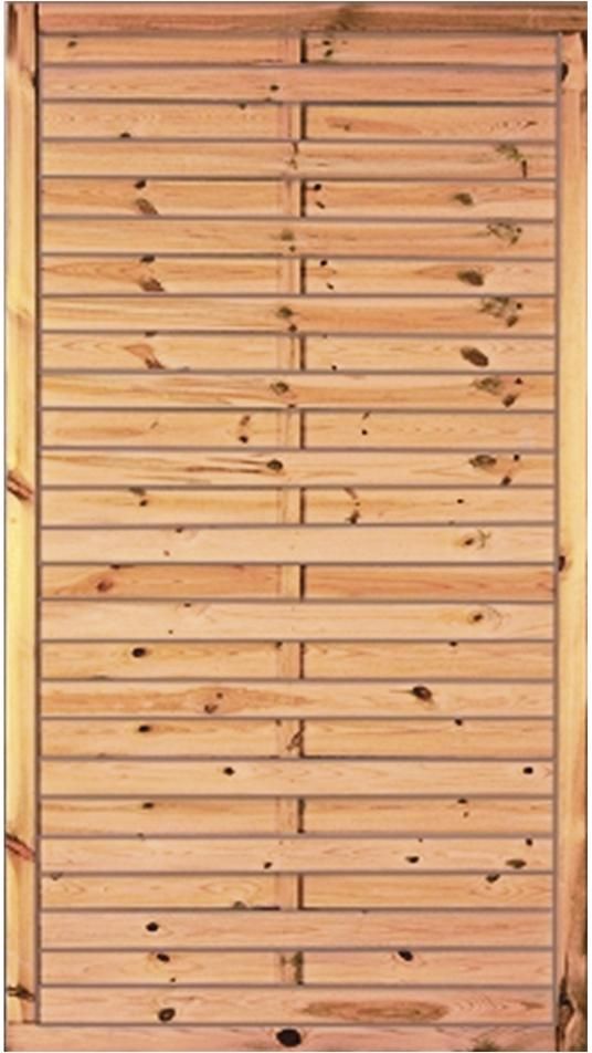 Lamellenzaun 100 x 180 cmRahmen 34/54 mm, kdi grün