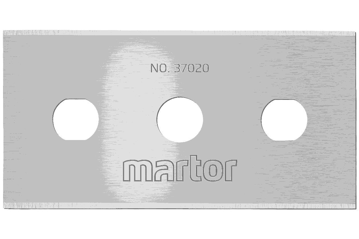 MARTOR Ersatzklinge INDUSTRIEKLINGE 37020 Standardschliff | 250 Stück