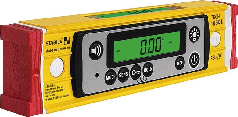 STABILA Elektronik-Wasserwaage TECH 196 DL, 23 cm