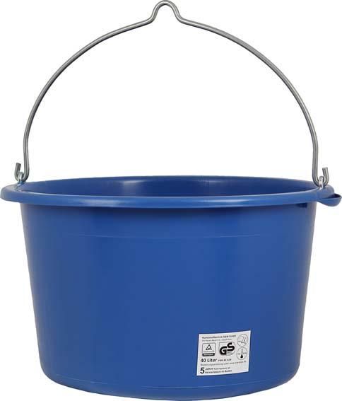 Mörtelkübel 40 L, kranbarblau