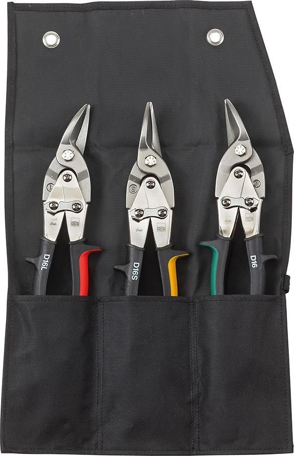Bessey Figurenscheren-Set in Rolltasche DSET16