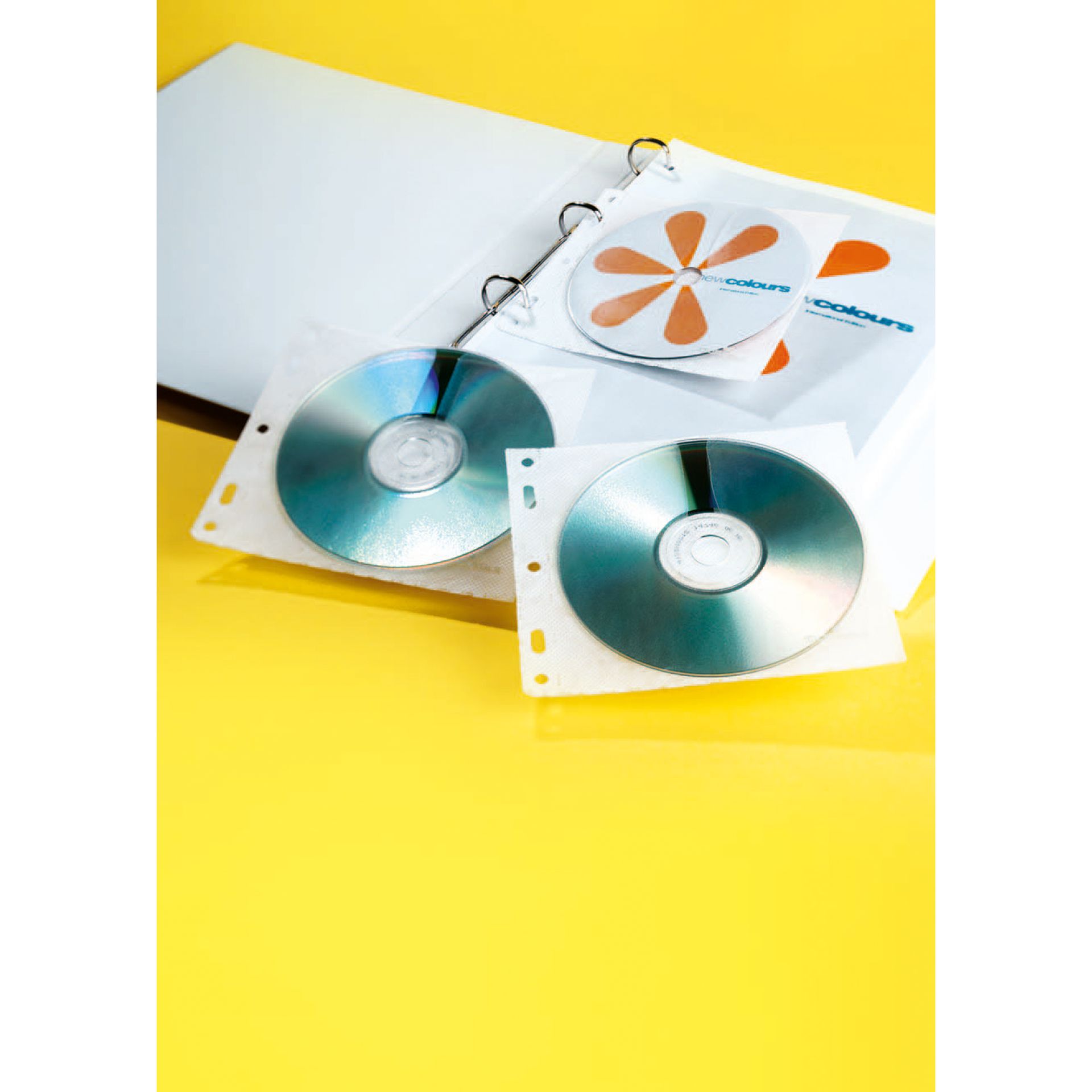 CD/DVD Hülle COVER FILE PP transparent 10 St./Pack.