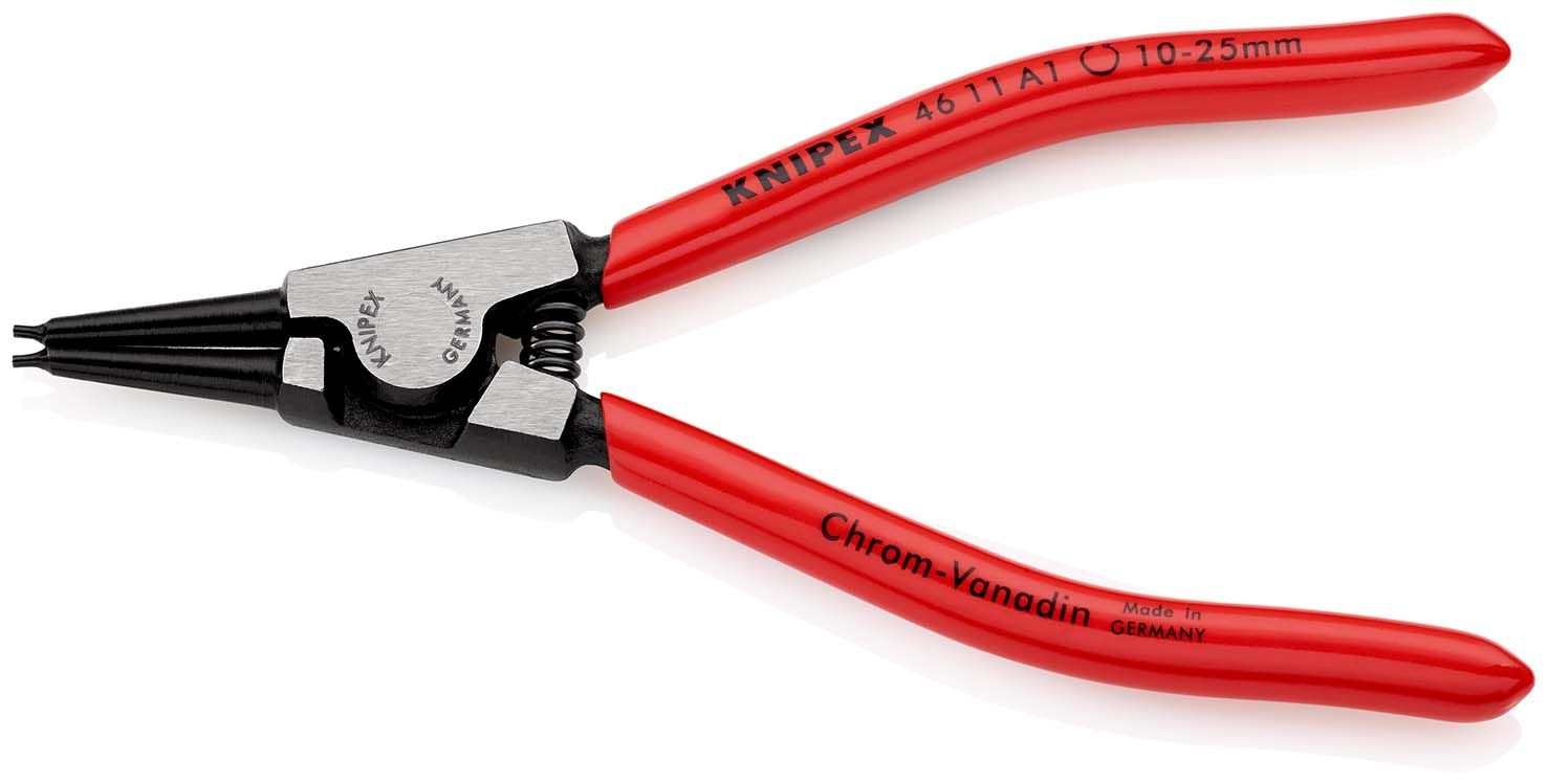 KNIPEX Sicherungsringzange für Außenringe auf Wellen mit Kunststoff überzogen