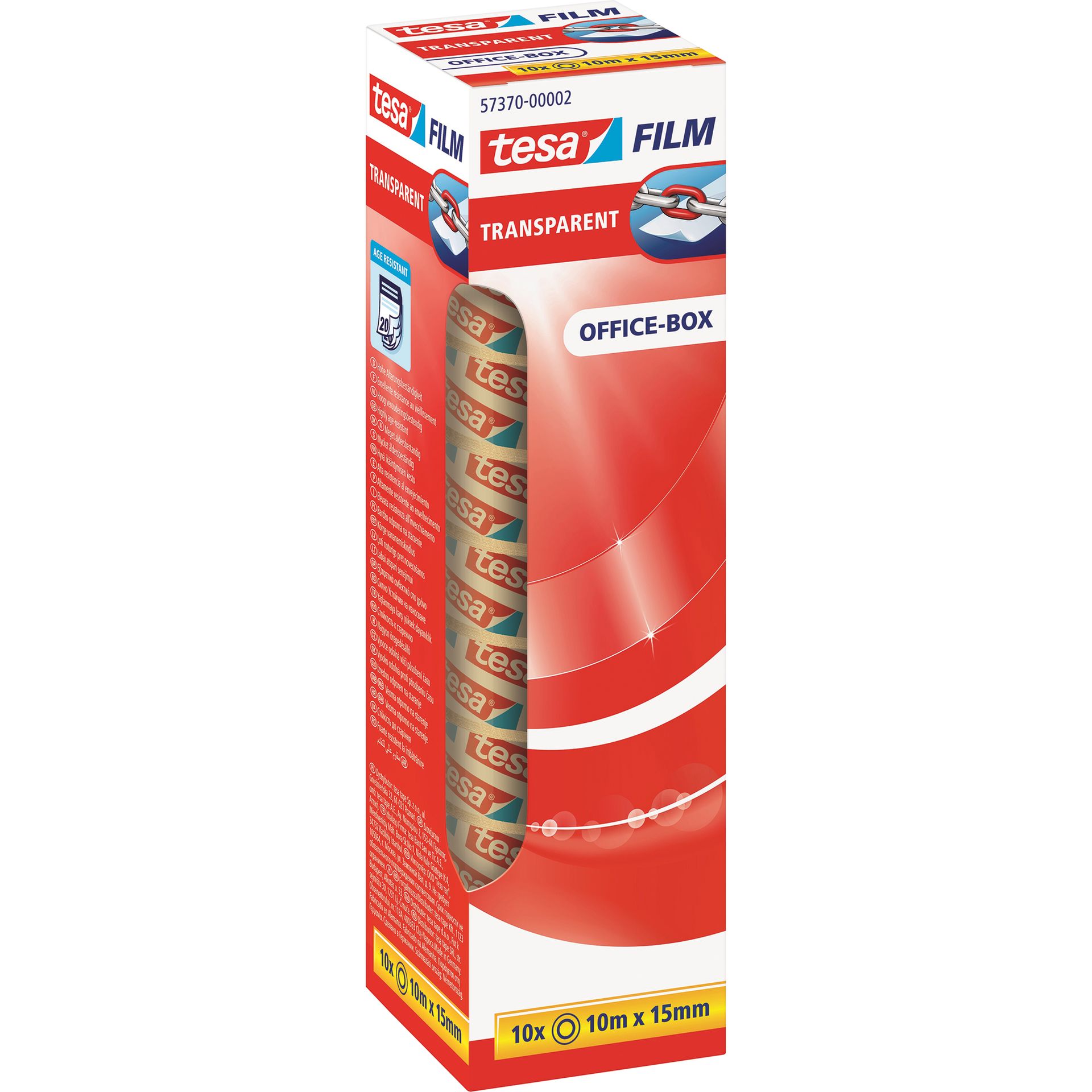Klebefilm  15mmx10m tr 10St