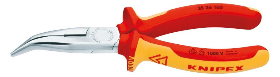 KNIPEX Radiozange, abgewinkelt: VDE