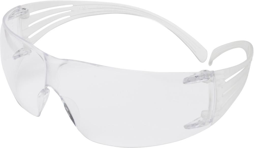 Brille SecureFit200,AS,AFUV,PC,klar,Rahmen transp.SF201AFP 3M