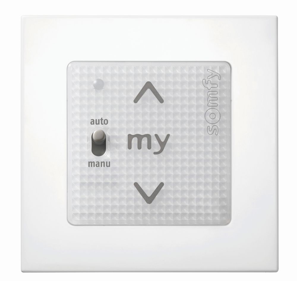Smoove Uno A/M io Pure+Somfy Rahmen Pure