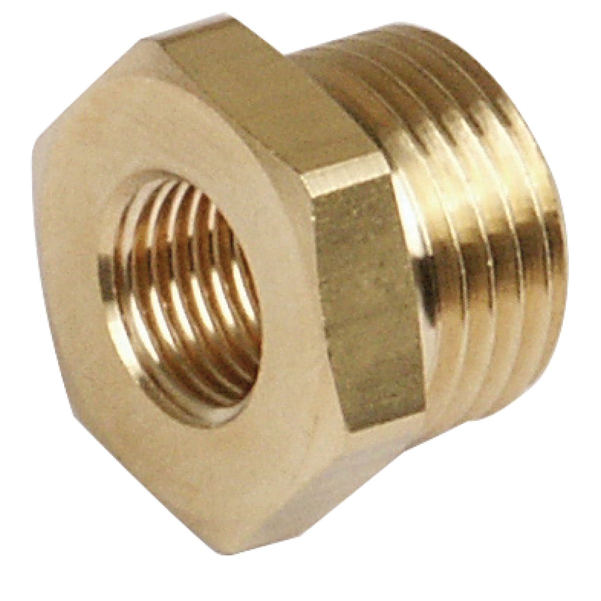 Reduziernippel kurz Aircraft 1/2" IG x 3/4" AG