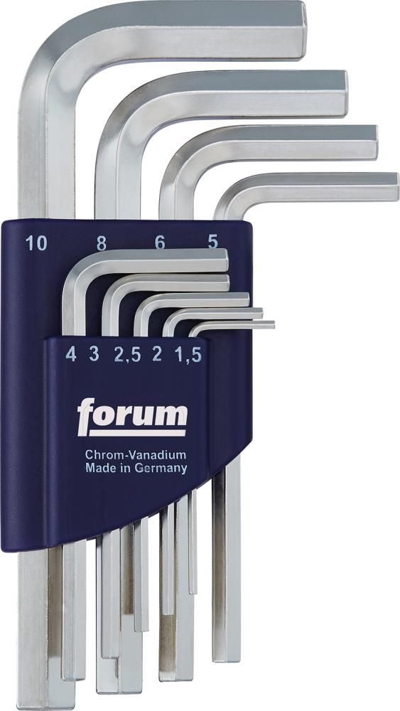 FORUM 6kt-Schl.-Satz DIN911 1,5-10mm Halter