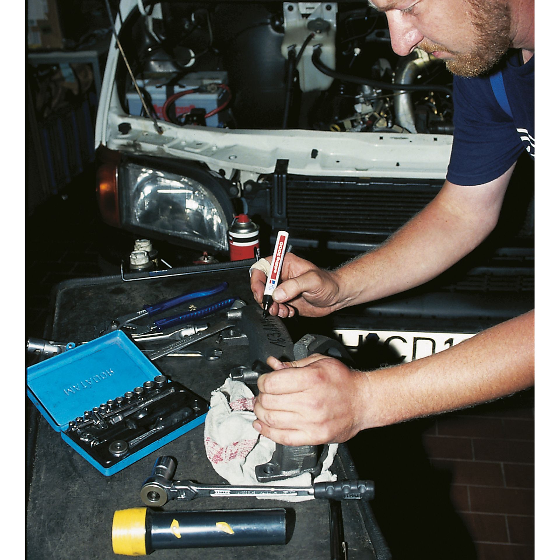 Industrie-Permanentmarker8300 schwarz edding