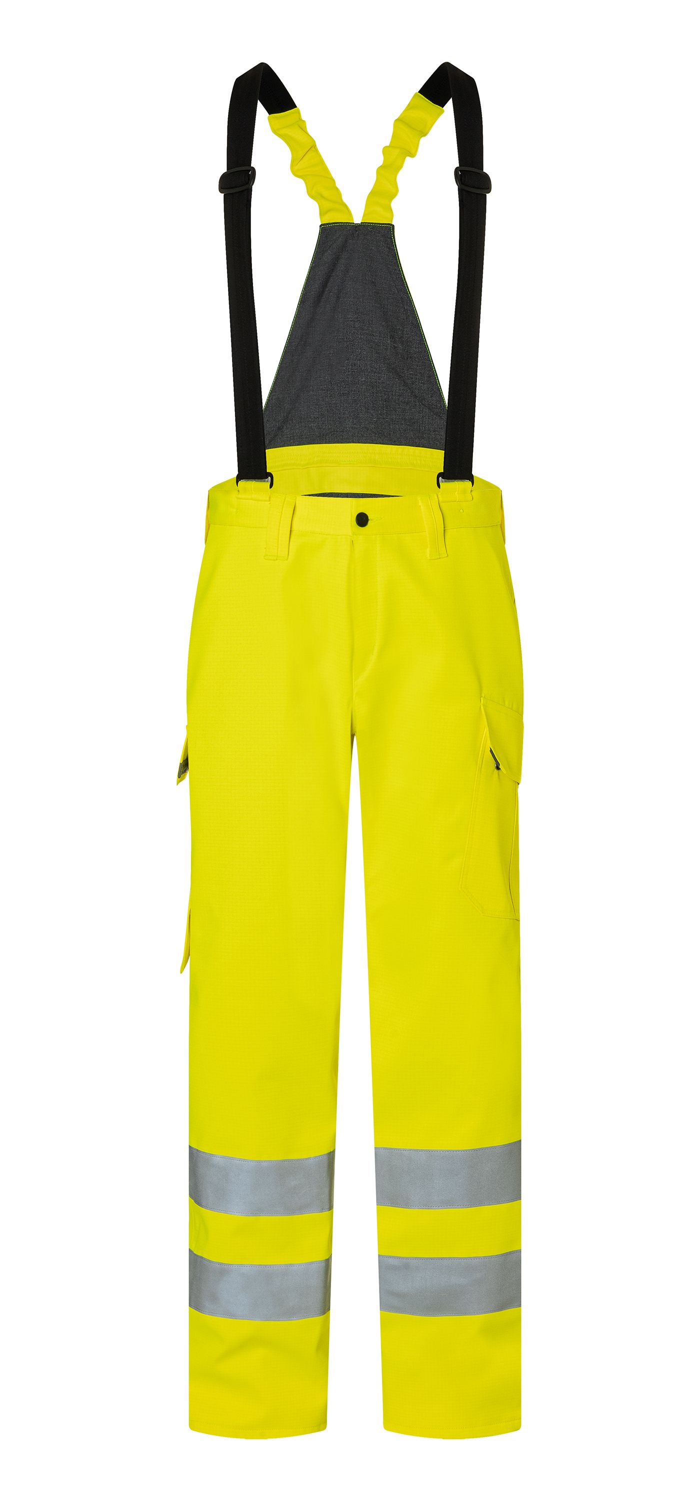 KÜBLER PROTECTIQ HIGH VIS Wetterlatzhose ARC2 PSA 3 warngelb Gr. S-78