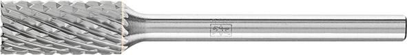 Kleinfrässtift HM zylindrisch mit Stirnverzahnung 0613 4 3mm 6x13mm Pferd