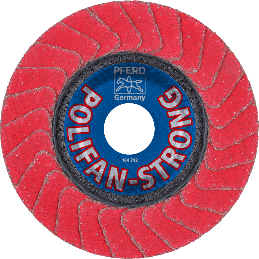 PFERD POLIFAN-Fächerscheiben PFC 115 CO-FREEZE 36 SGP STRONG INOX