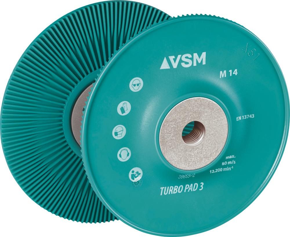 Stützteller TURBO PAD 3 M14 125mm VSM