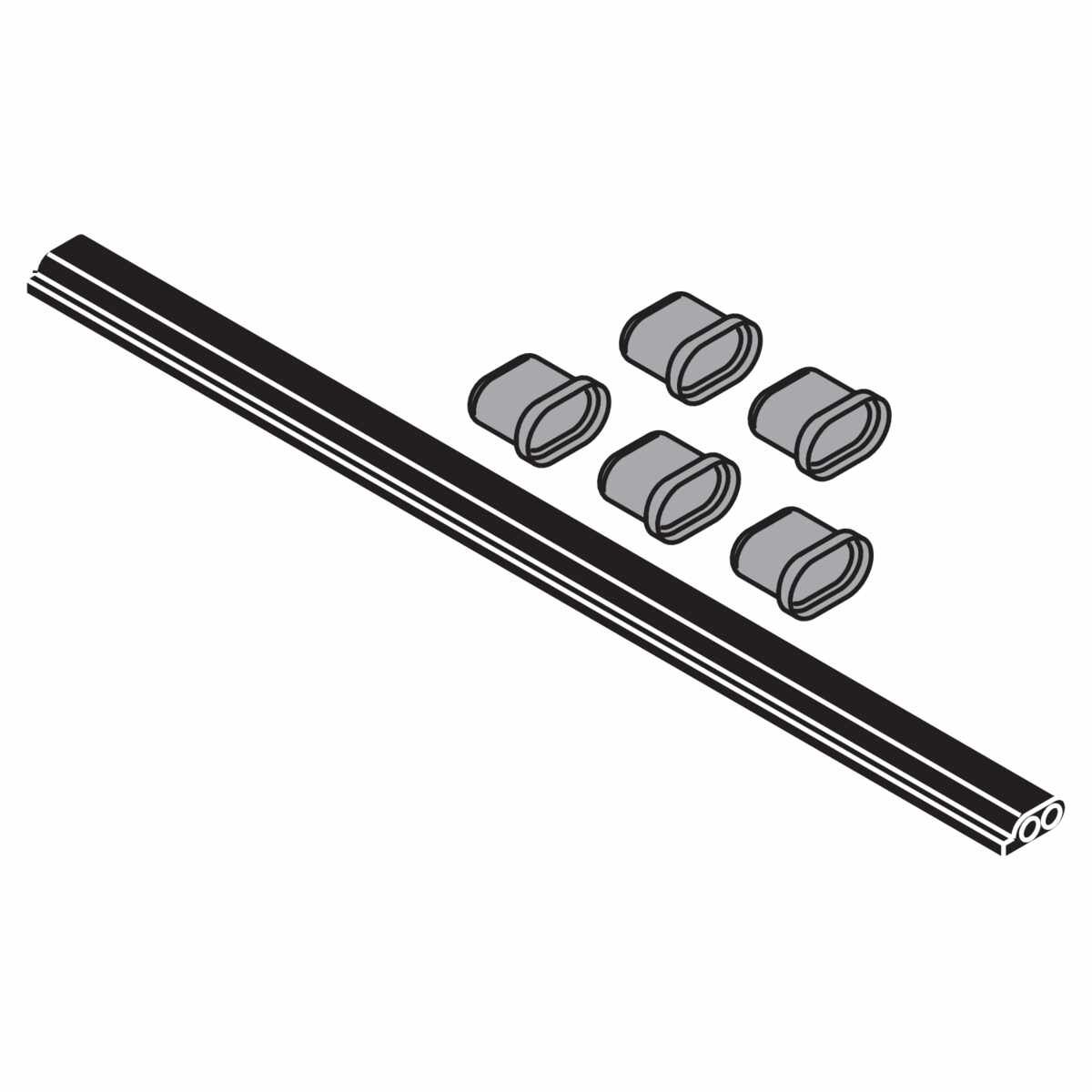SERVO-DRIVE Verteilerkabel, 8 m, schwarz