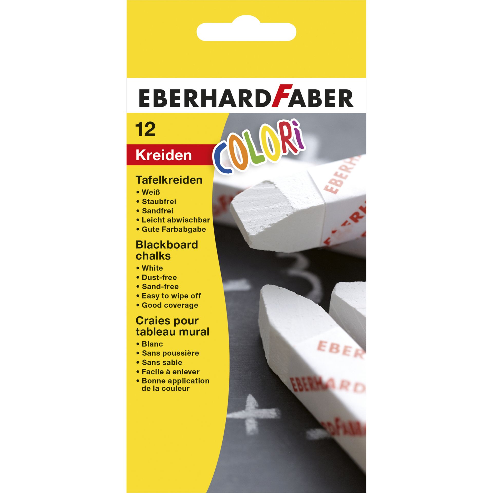 Tafelkreide Colori ws 12St