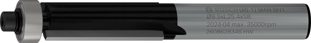 HM-Bündigfräser m AnlaufrD12,7x68,0 mm Bosch