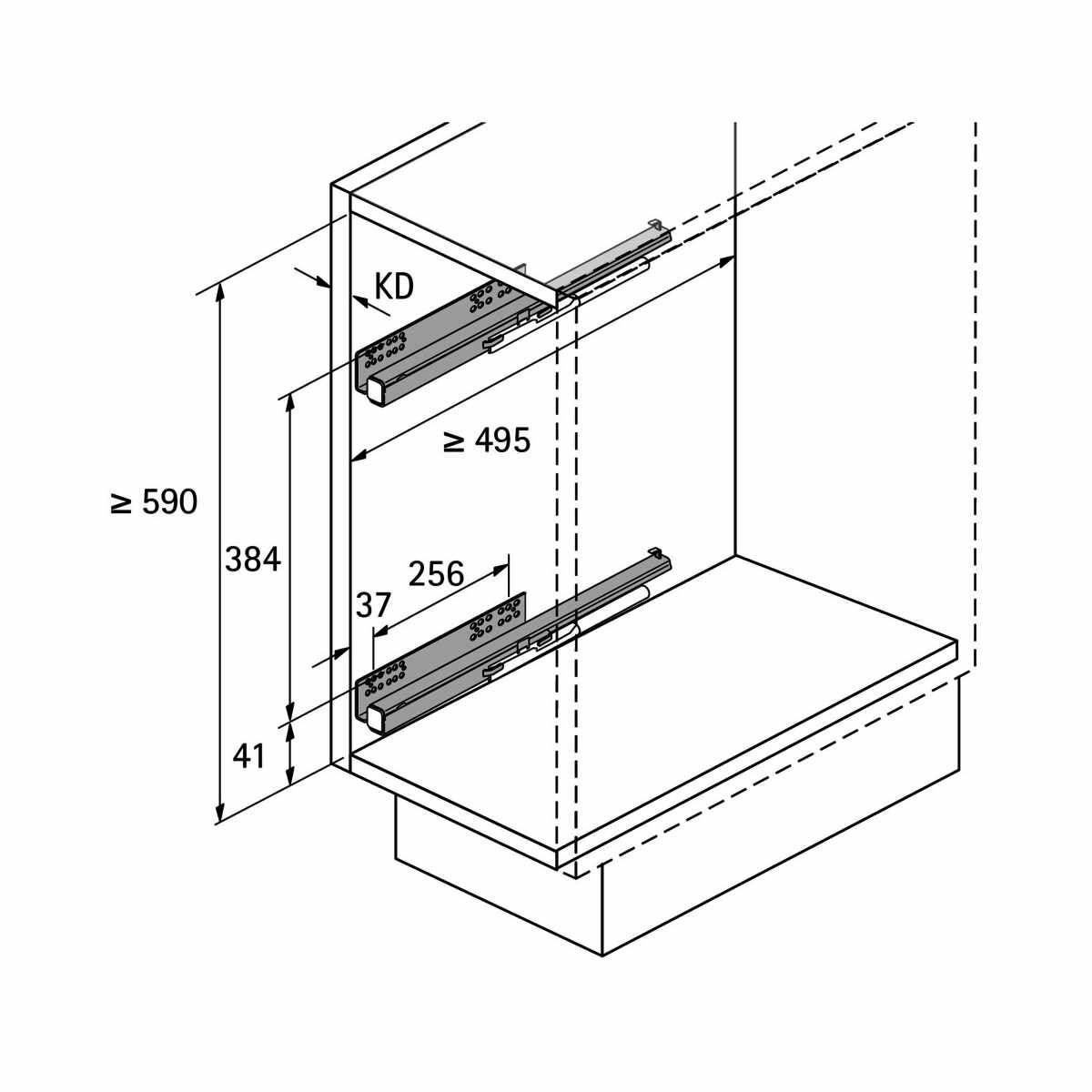 Cargo IQ plus 150, 2-etagig
