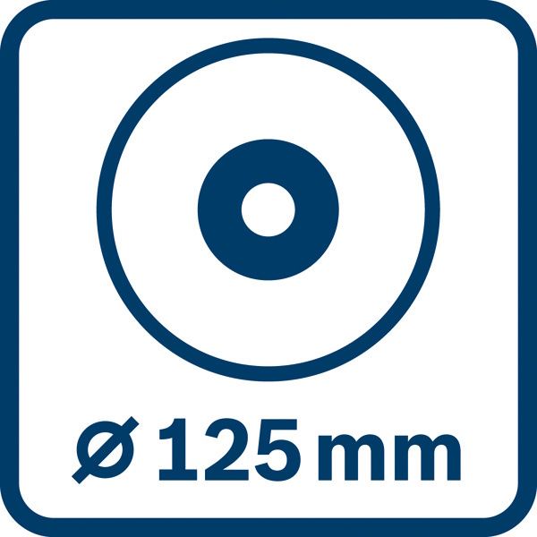 BOSCH Winkelschleifer, Ø: 125mm
