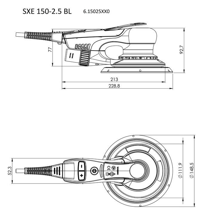 METABO Exzenterschleifer in MetaBox