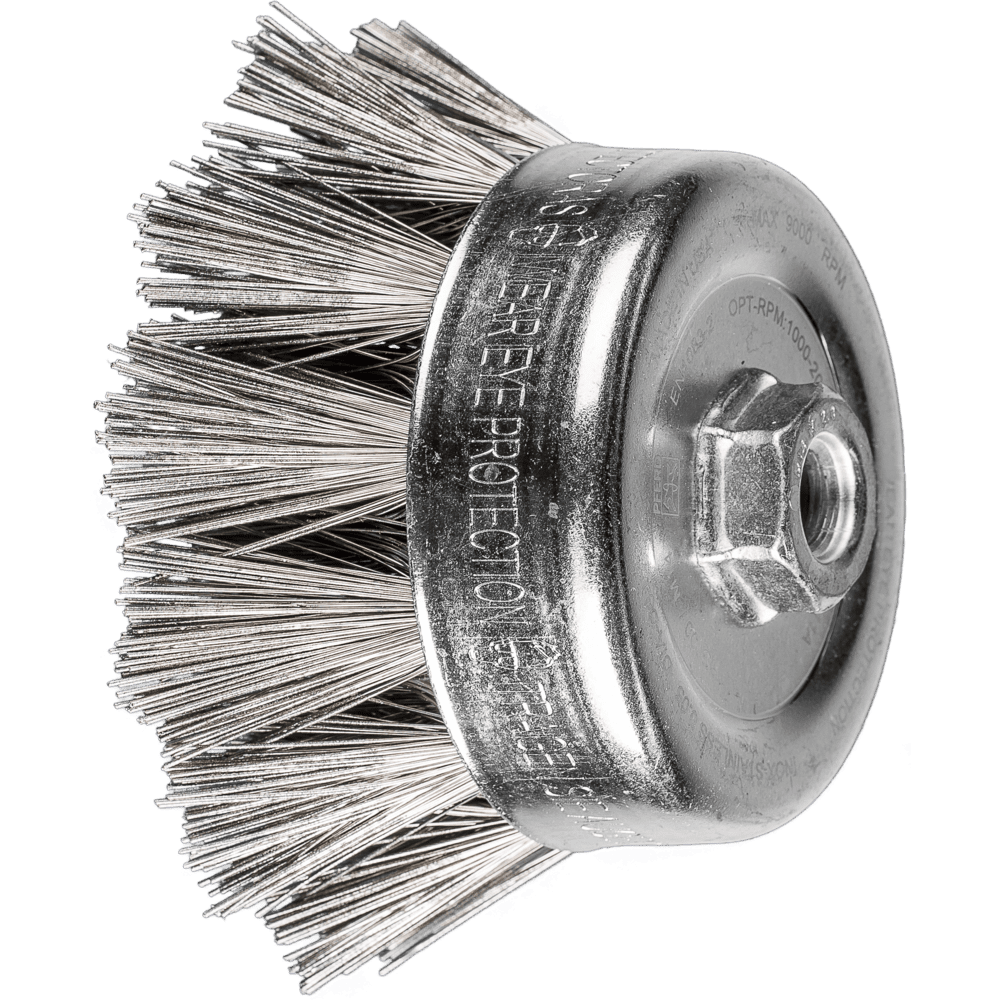 PFERD Topfbürsten mit Gewinde TBG 100/M14 INOX 0,50 DIA 270