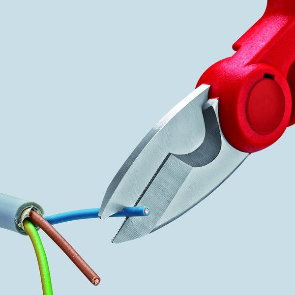 KNIPEX Elektrikerschere, Inox