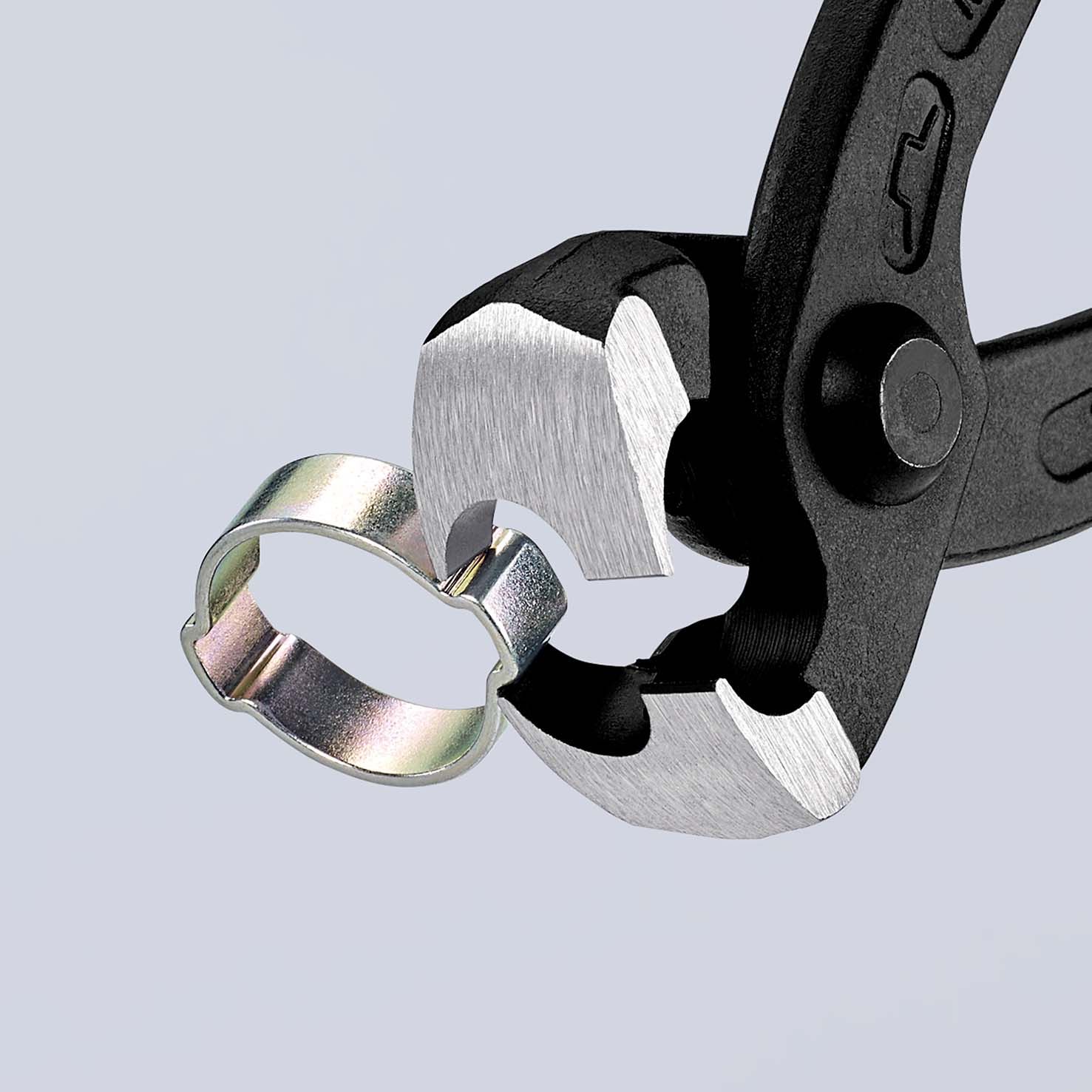 KNIPEX Ohrklemmenzange mit Kunststoff überzogen