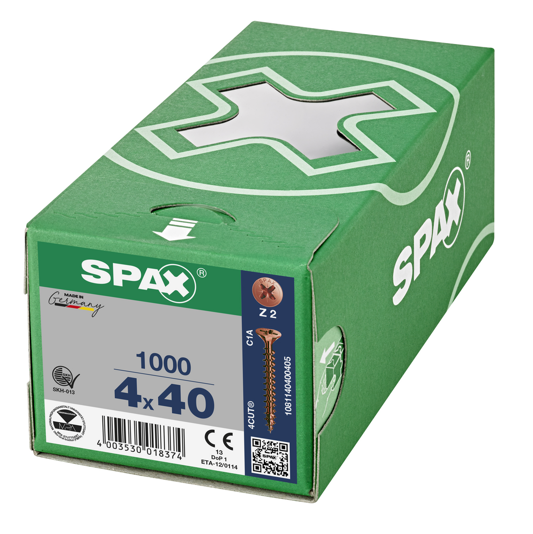 SPAX Senkkopf Kreuzschlitz Z VG