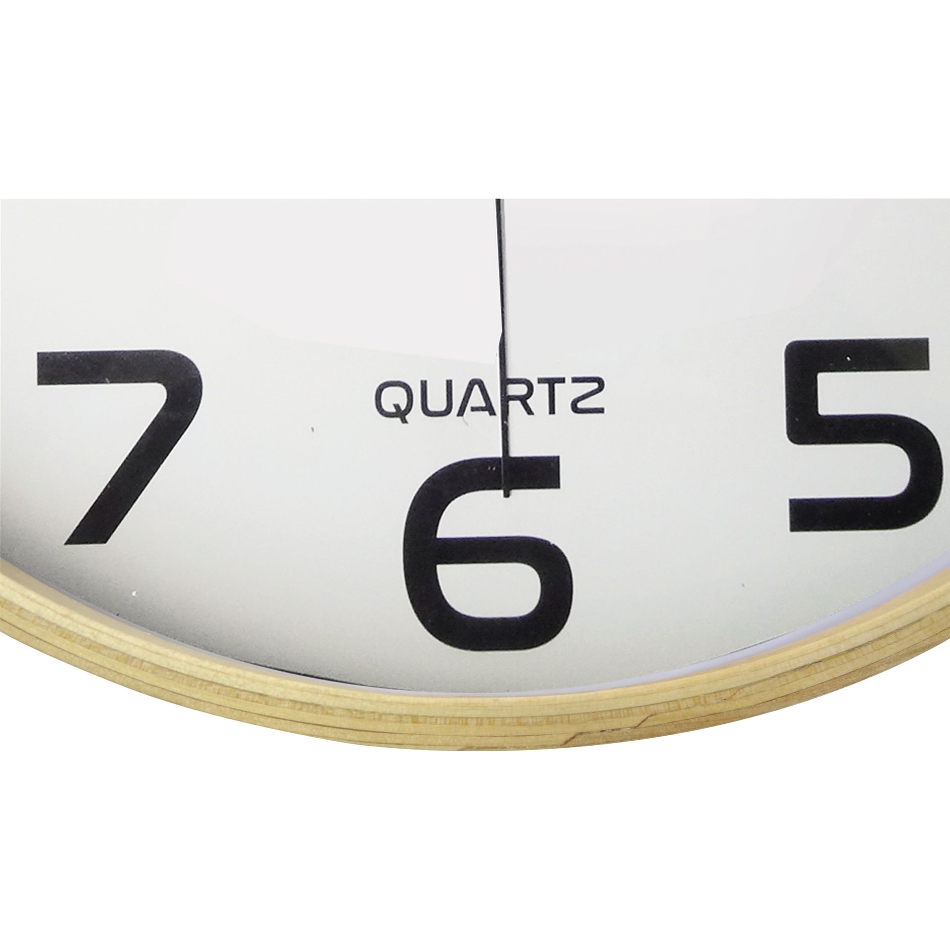 Wanduhr Baltic 30,5cm buche
