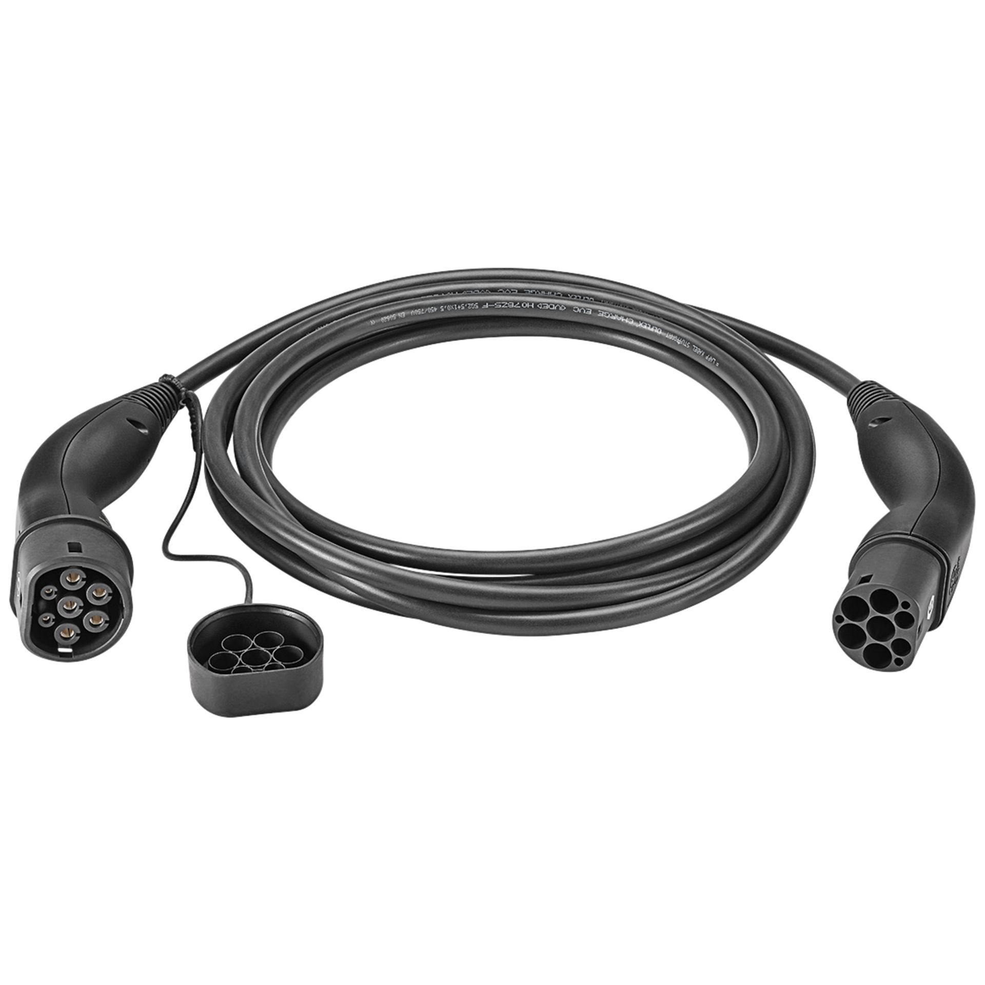 Ladekabel Typ2 22kW 10m schwarz