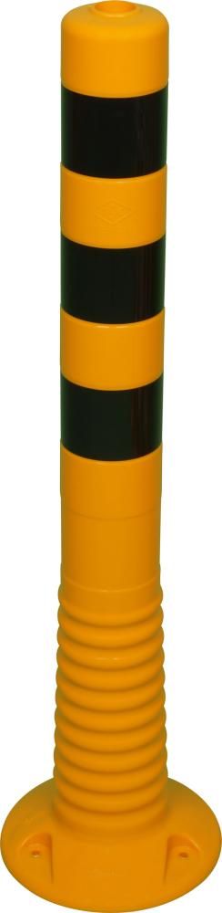 Flexipfosten 750mm, Ø 80mm, gelb