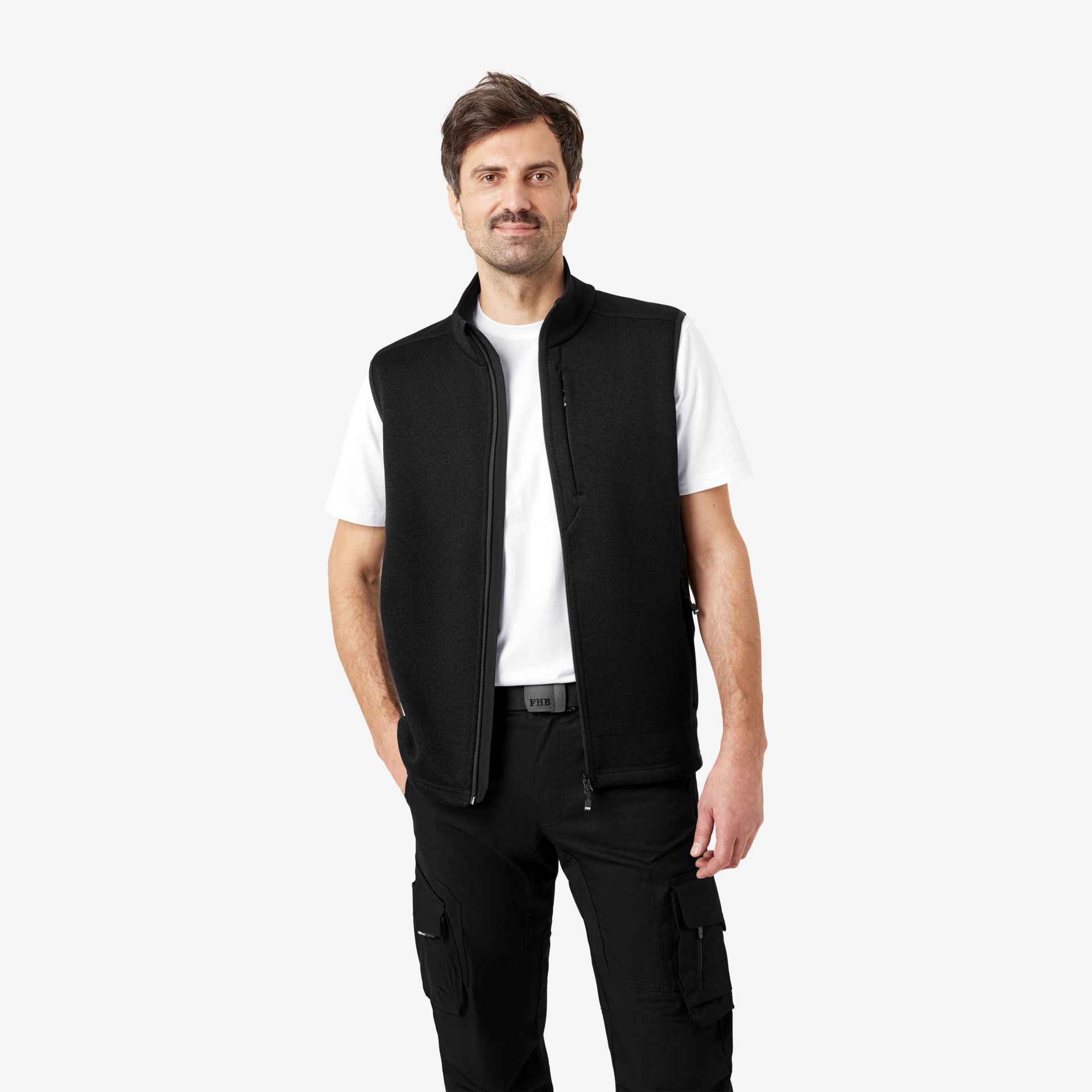 FHB Strick-Fleece-Arbeitsweste ADDE
