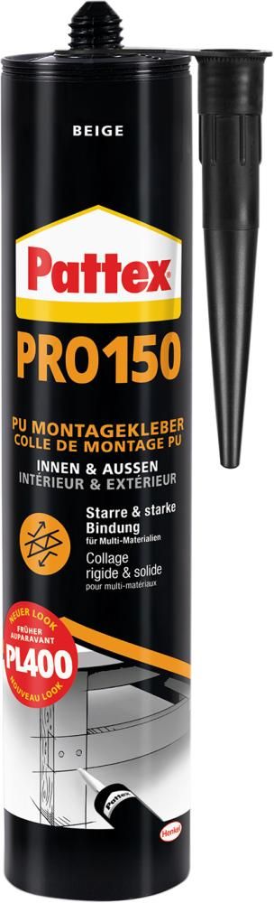 Pattex Montagekleber PRO150 495g Holzton hell
