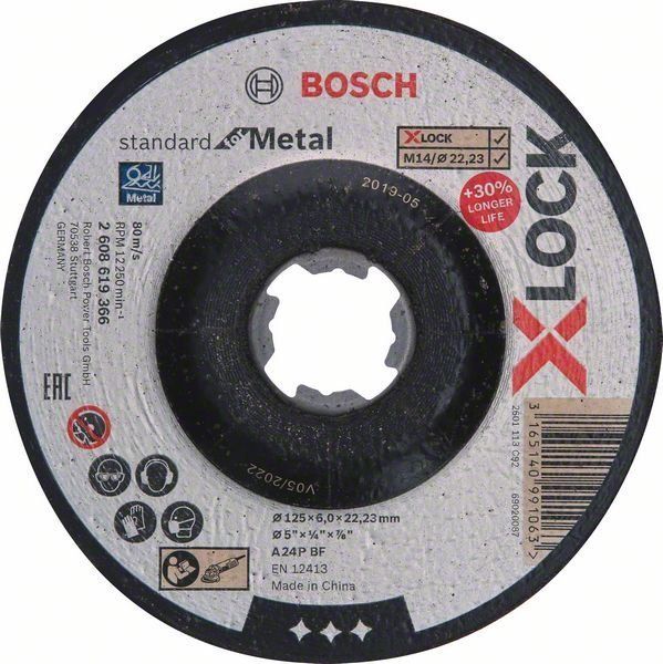 Bosch X-LOCK SfM 125 x 6 mm T27