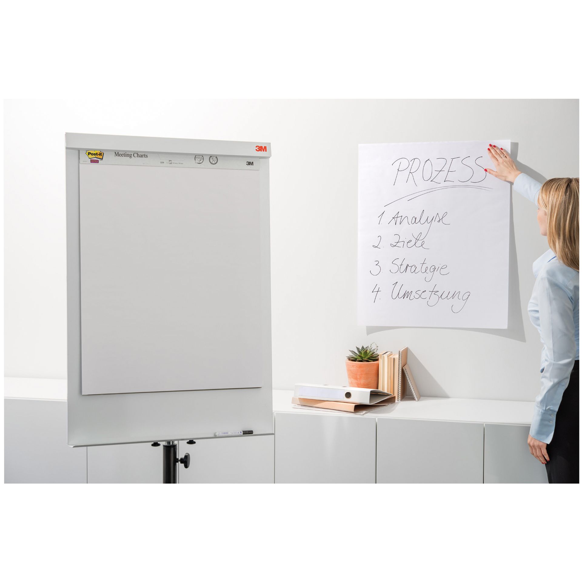 Flipchartblock Super Sticky  63,5x77,4cm kar 30Bl