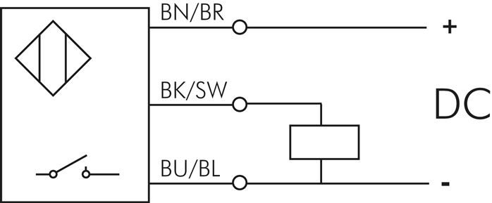 elektron. Zylinderschalter für Edelstahl-Zylinder