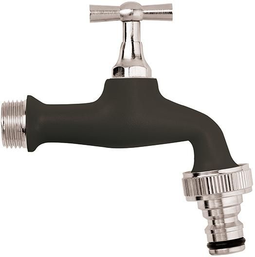 Wasserhahn 1/2" schwarz