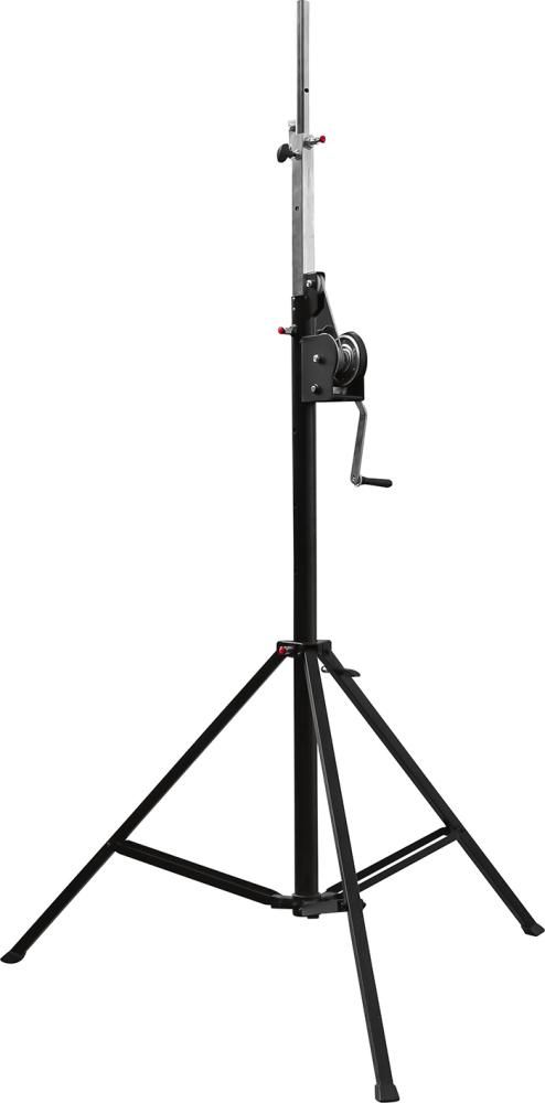 Stativ max. 4,30m für Iluminator Farbe: schwarz Tragfähigkeit: max 50 kg