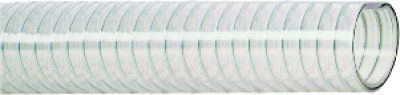 PVC-Schlauch mit Stahlwendel, 25 x 4 mm
