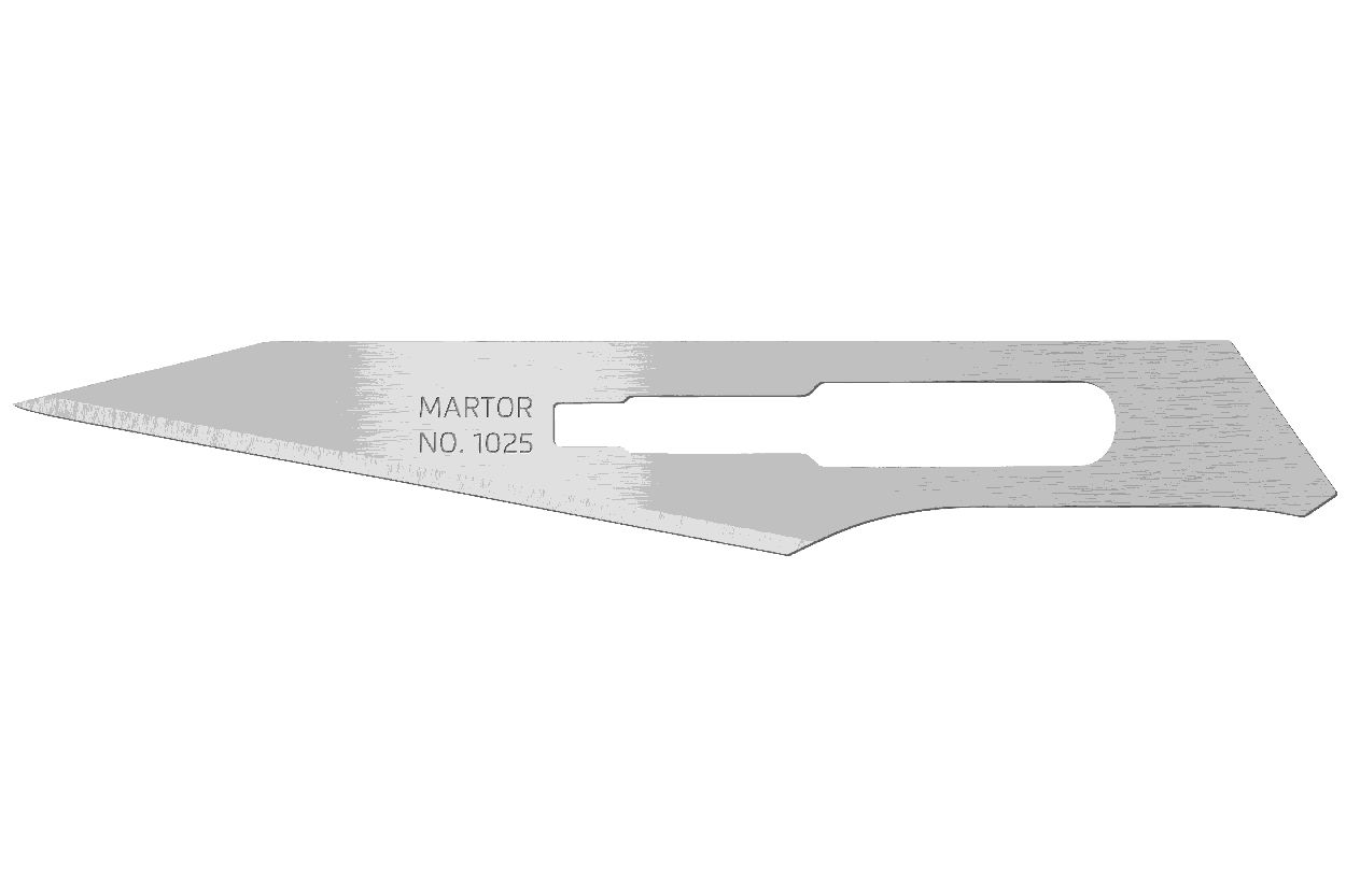 MARTOR Ersatzklinge SKALPELLKLINGE 1025 Spezialschliff | 10 Stück