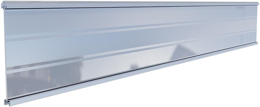 TJÖRN-Serie Glasfüllung, SILBER 6 x 206 x 1793 mm WPC-Steckzaunsystem