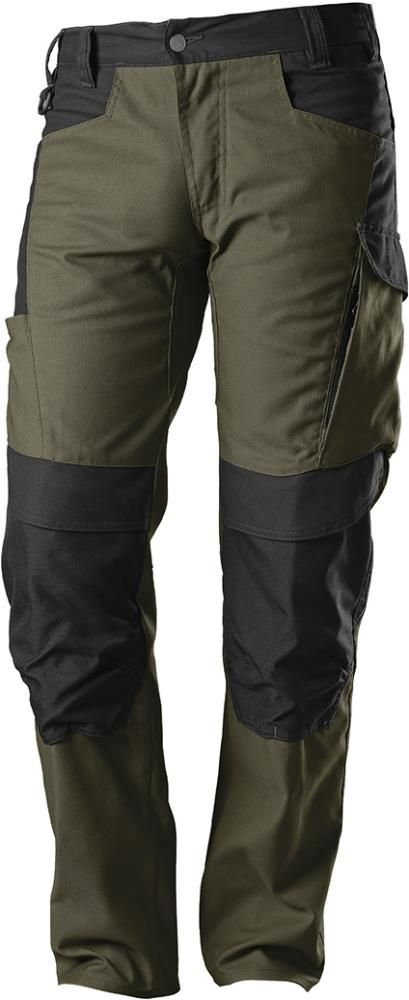 Arbeitshose 1820-565, oliv/schwarz, Gr.62n BPlus Green
