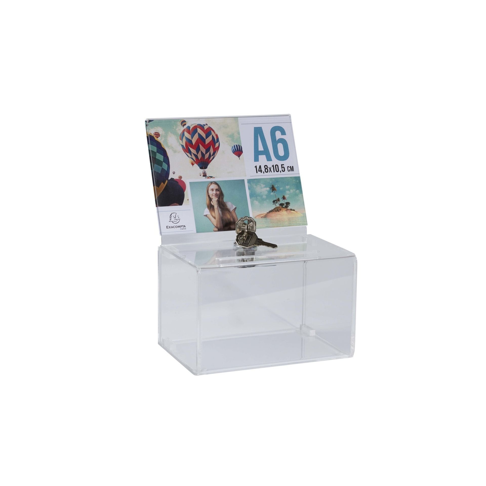 Einwurfbox A6 kristall