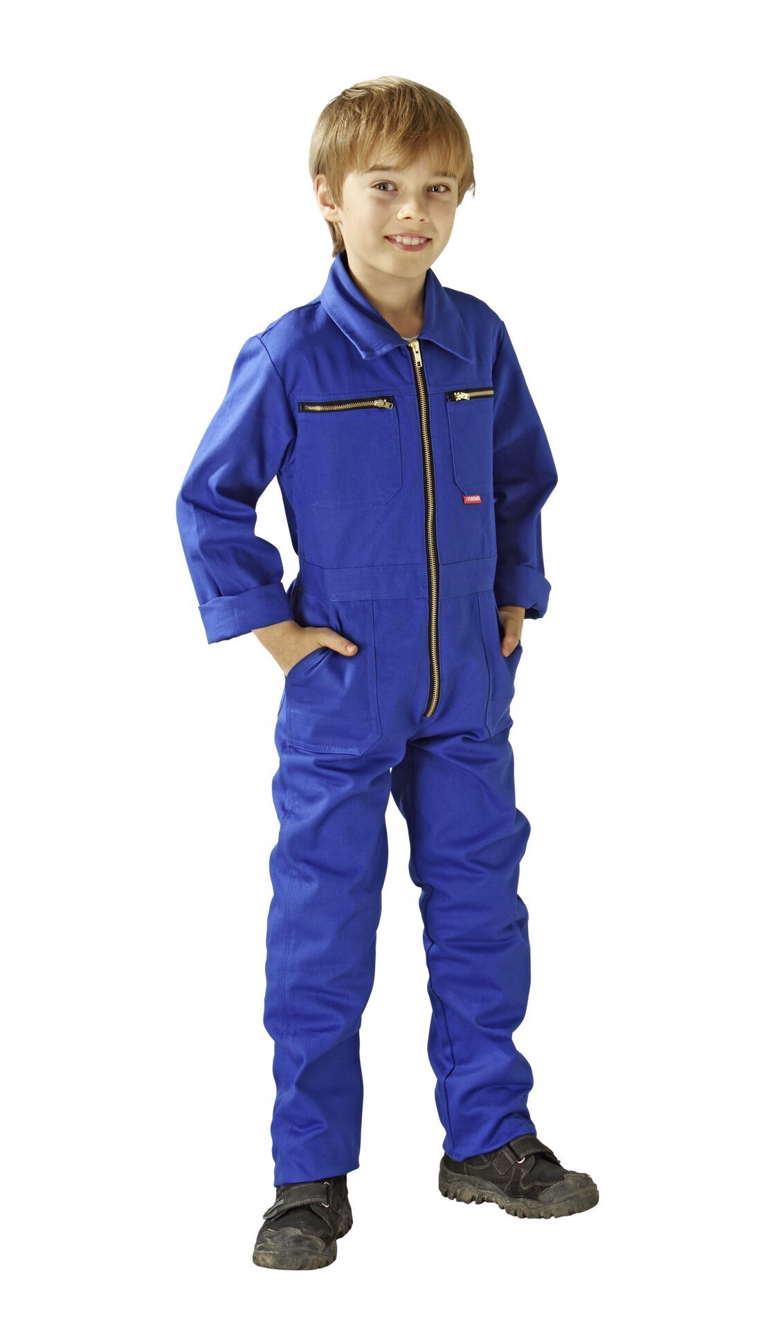 Planam Kids Rallyekombi BW 290, Kids kornblumenblau Gr. 110/116