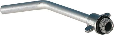 Rohr gebogen 45 Grad, Aluminium für Universalhandpumpe 750UV 250mm reilang
