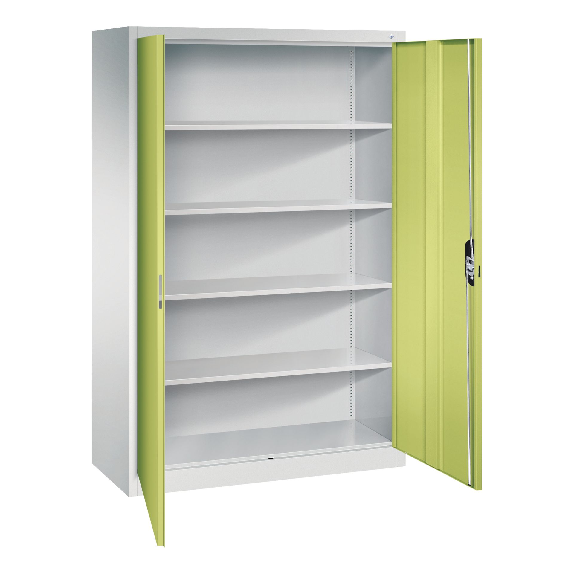 Aktenschrank 5OH 1950x1200x500mm lgr/cgn