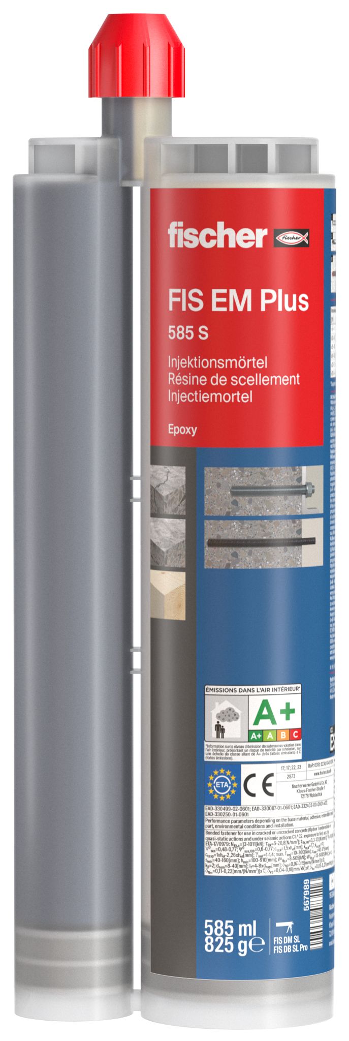 Epoxidharzmörtel FIS EM Plus 585 S
